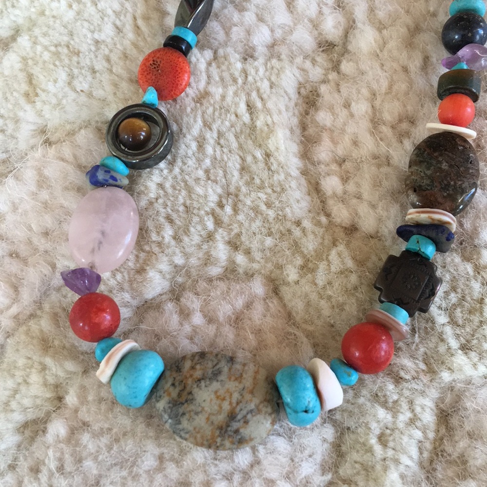 Stone necklace